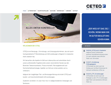 Tablet Screenshot of ceteq.de